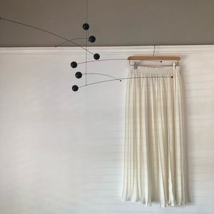 Beautiful sheer vintage pleated skirt!